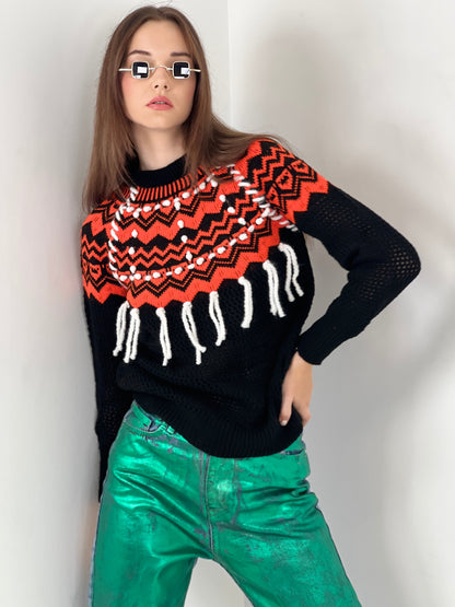 Gaiia Noppen Patterned Knitwear Sweater