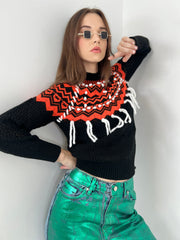 Gaiia Noppen Patterned Knitwear Sweater