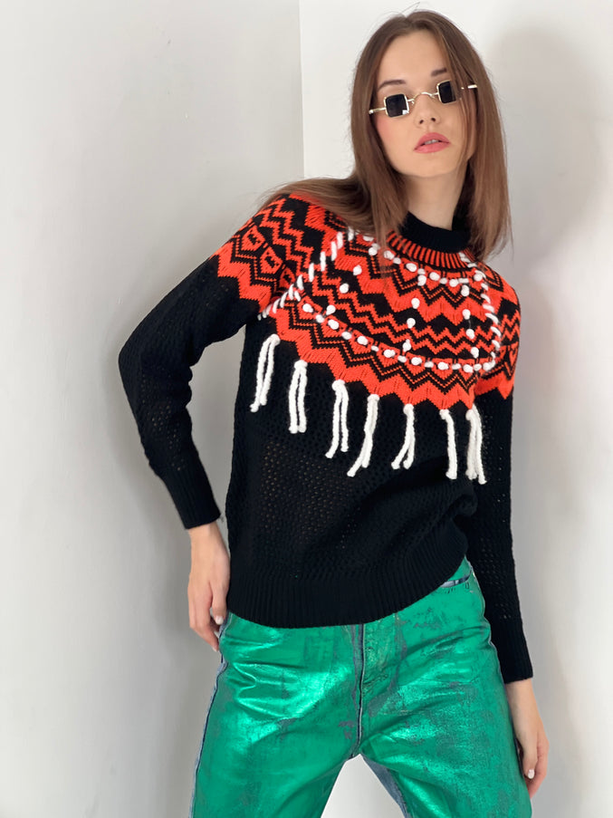 Noppen Patterned Knitwear Sweater