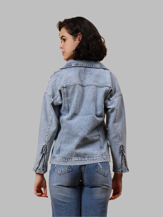 Embroided Denim Jacket