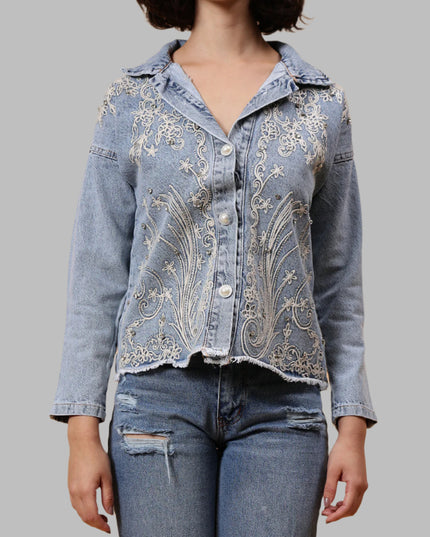 Embroided Denim Jacket