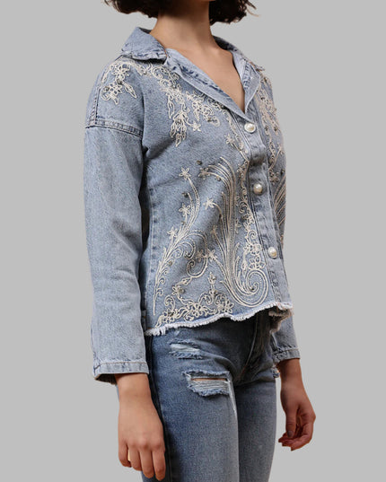 Embroided Denim Jacket