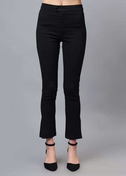 Gaiia Solid Colour Front Pocket Trouser