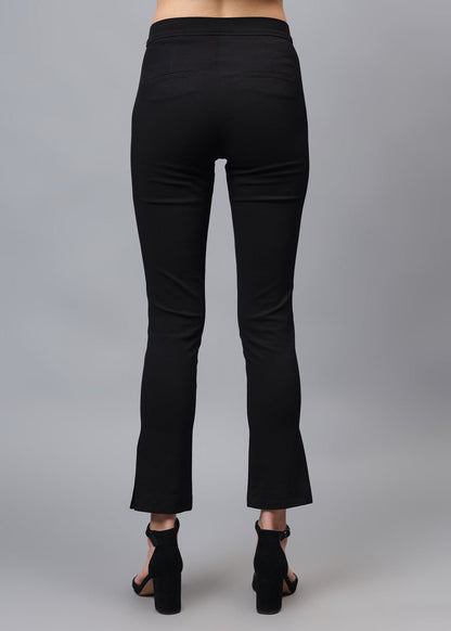 Gaiia Solid Colour Front Pocket Trouser