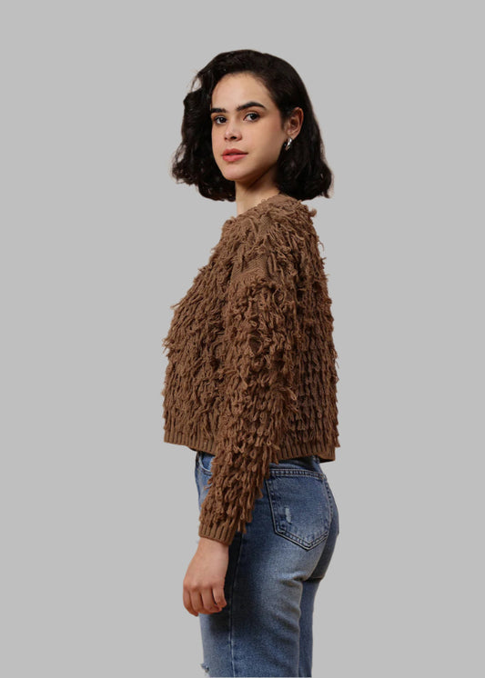 Gaiia Cozy Fur Cardigan