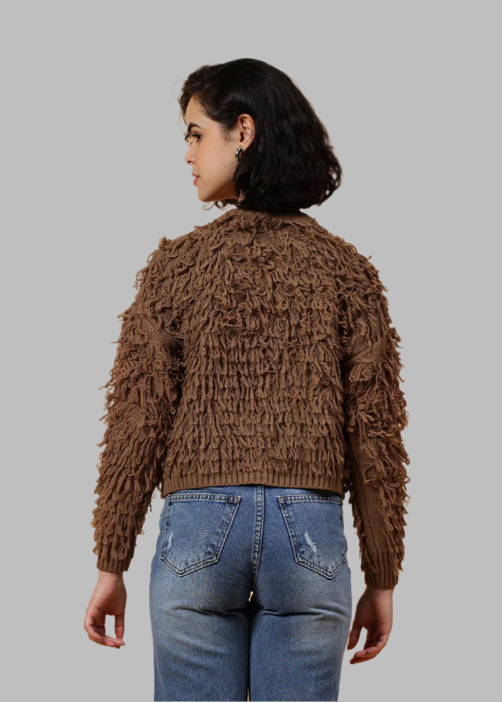 Gaiia Cozy Fur Cardigan