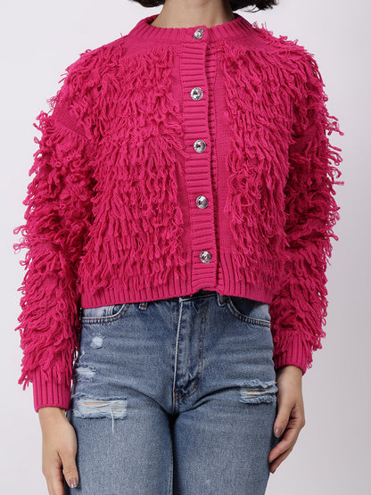 Gaiia Cozy Fur Cardigan