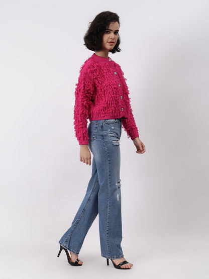 Gaiia Cozy Fur Cardigan