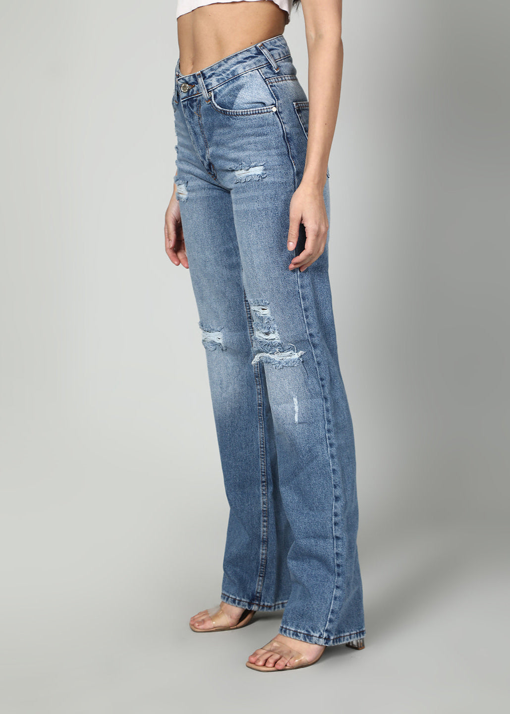 Gaiia Rugged Straight Leg Denim