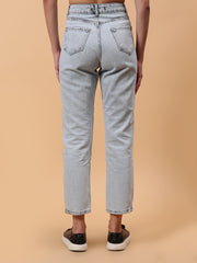 Shimmer Tapered Fit Denim Jeans