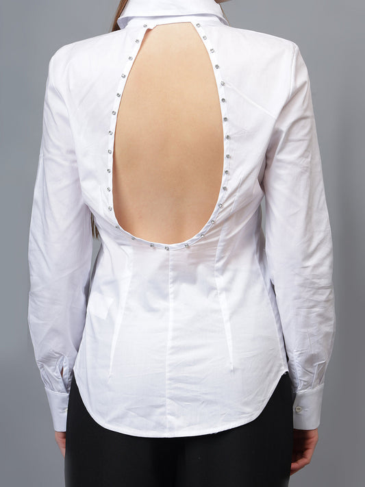 Gaiia Solid Colour Basic Full Sleeves Shirt