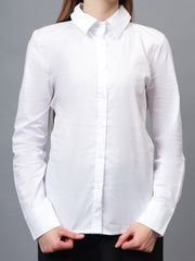 Solid Colour Basic Full Sleeves Shirt