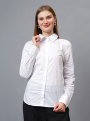 Solid Colour Basic Full Sleeves Shirt