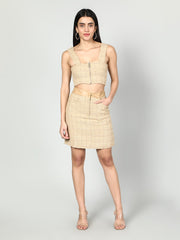 Gaiia Tweed Three Pic Co-Ord Set