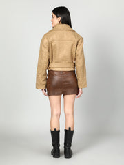 Gaiia Women Solid Colour Mount Jacket