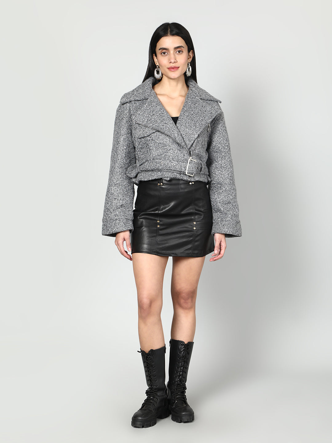 Gaiia Women Solid Colour Mount Jacket