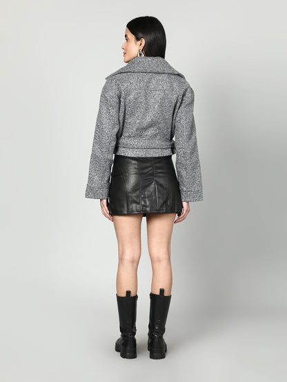 Gaiia Women Solid Colour Mount Jacket