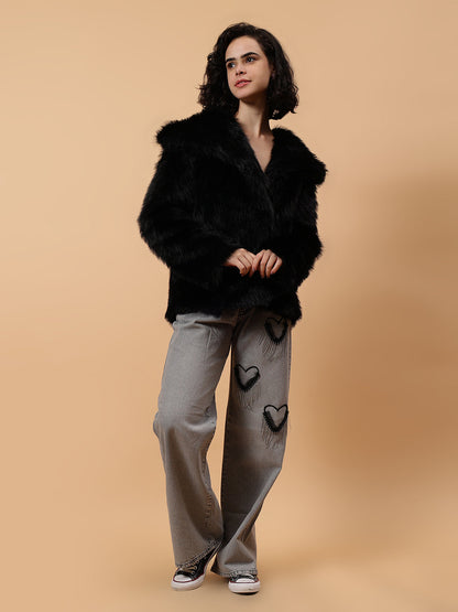 Gaiia Cosy Faux Fur Jacket