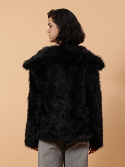 Gaiia Cosy Faux Fur Jacket