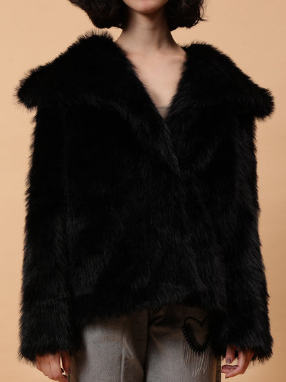 Gaiia Cosy Faux Fur Jacket
