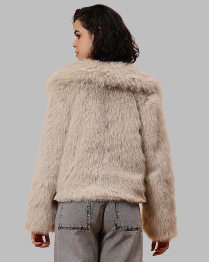 Cosy Fur Cropped Jacket