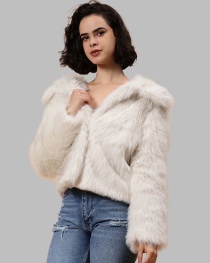 Cosy Fur Cropped Jacket