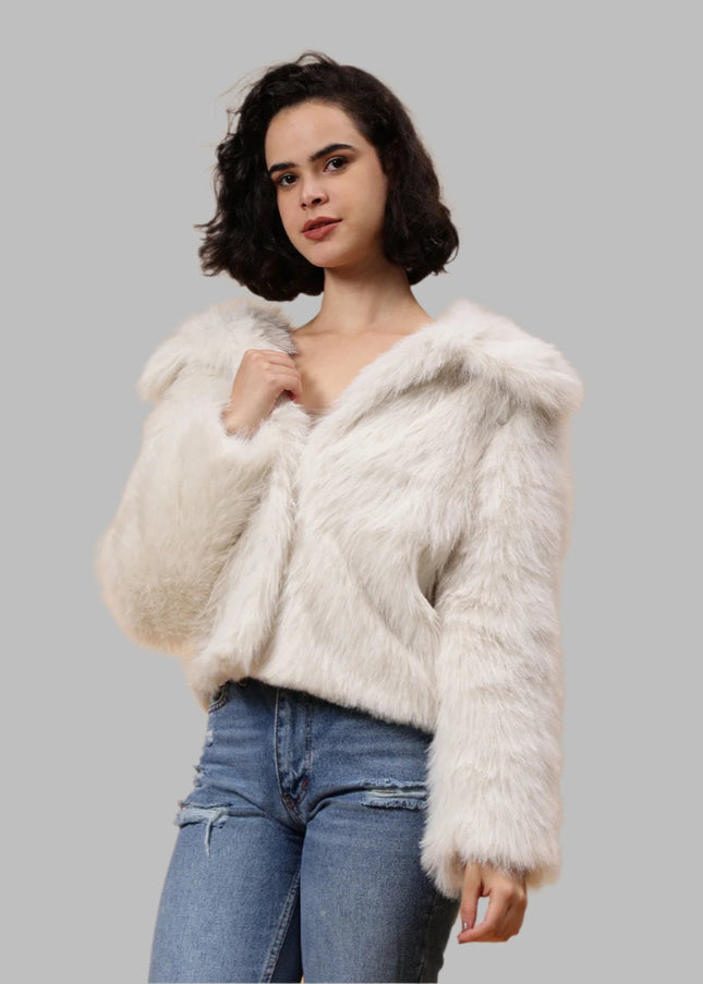 Cosy Fur Cropped Jacket