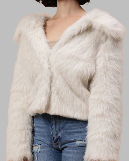 Cosy Fur Cropped Jacket