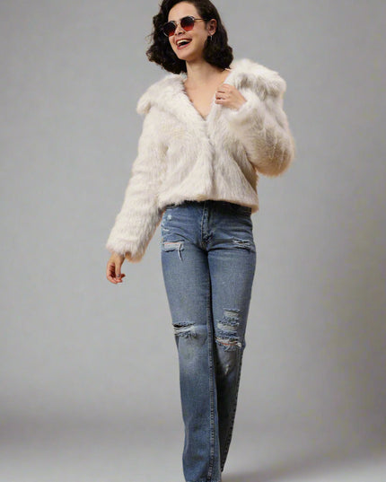 Cosy Fur Cropped Jacket