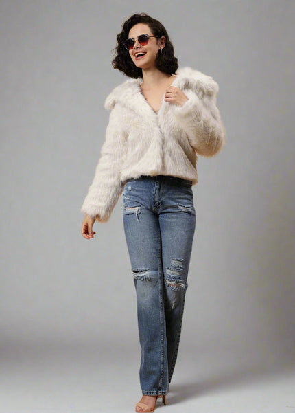 Cosy Fur Cropped Jacket