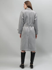 Gaiia Solid Colour Single Breasted Coat