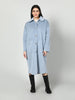 Solid Colour Plush Woolen Coat