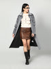 Solid Colour Plush Woolen Coat