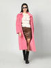 Solid Colour Plush Woolen Coat