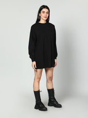 Women Embellished Full Sleeves Sweatshirt