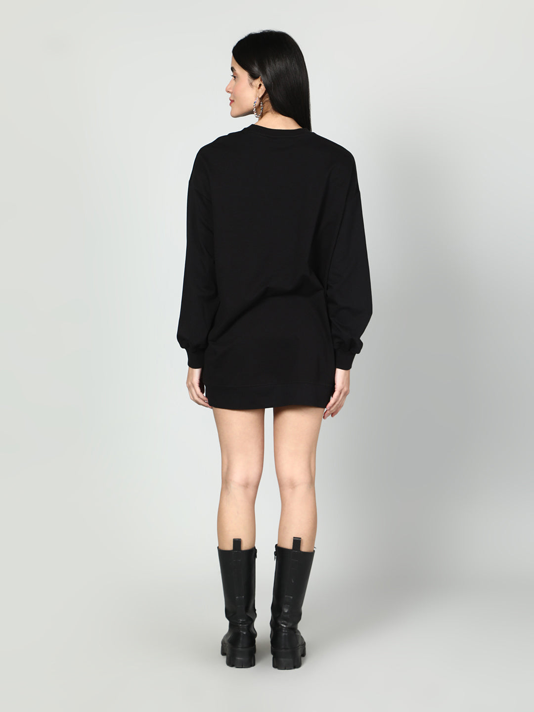 Gaiia Women Embellished Full Sleeves Sweatshirt