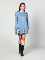 Women Embellished Full Sleeves Sweatshirt
