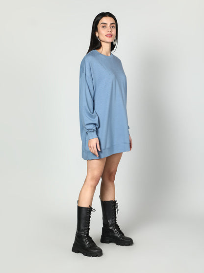 Gaiia Women Embellished Full Sleeves Sweatshirt