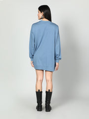 Women Embellished Full Sleeves Sweatshirt
