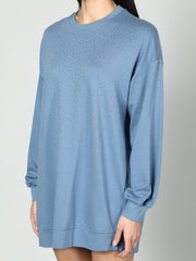 Women Embellished Full Sleeves Sweatshirt