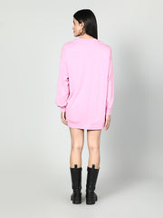 Women Embellished Full Sleeves Sweatshirt