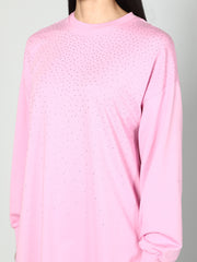 Women Embellished Full Sleeves Sweatshirt