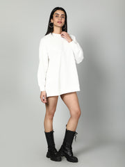 Women Embellished Full Sleeves Sweatshirt