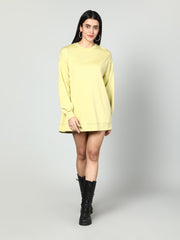 Women Embellished Full Sleeves Sweatshirt