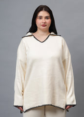 Gaiia Fall Winter Collared Neck Co-Ord Set