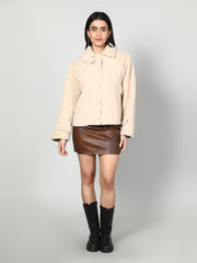 Women Woolen Fluffy Jacket