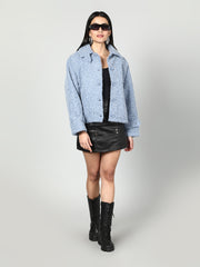 Women Woolen Fluffy Jacket