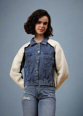 Angora Denim Shacket