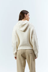 Gaiia Women Winter Embellished Hoodie