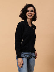 Gaiia Women Stylish Winter Warm Fur Jacket